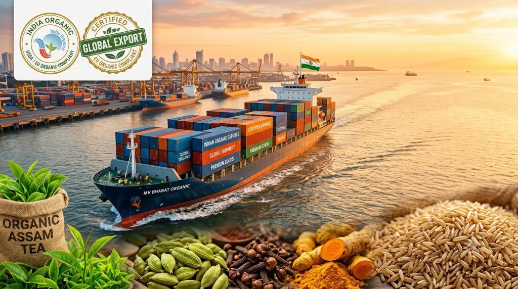 How to Export Organic Food from India: Certifications & Markets