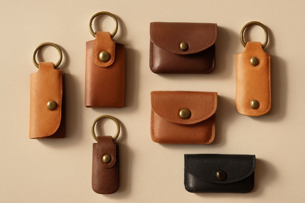 Leather Key Holders & Pouches