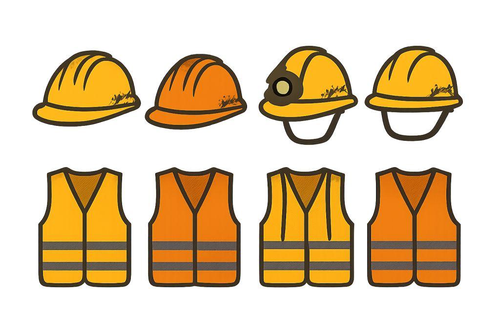Safety Helmets & Vests