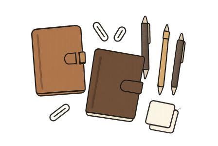 Leather Diaries & Stationery