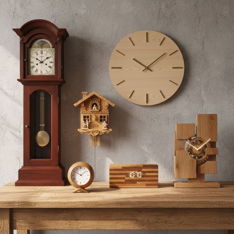 Wooden Clocks