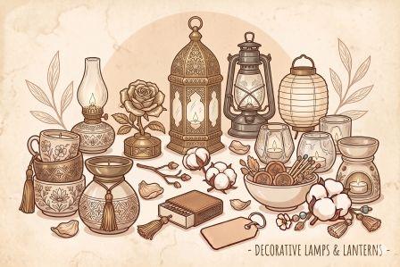 Decorative Lamps & Lanterns