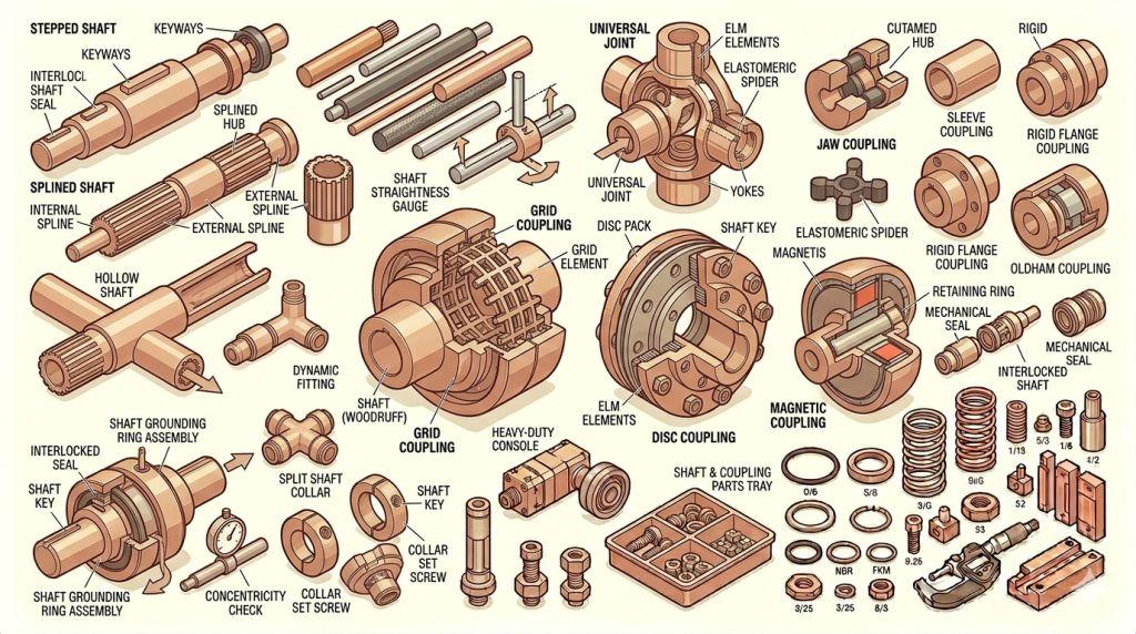 Shafts & Couplings