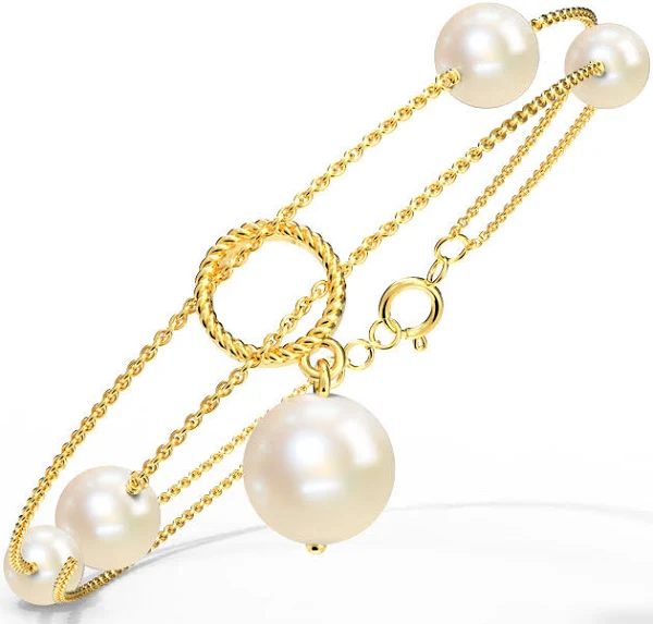 Golden Pearl Bracelet