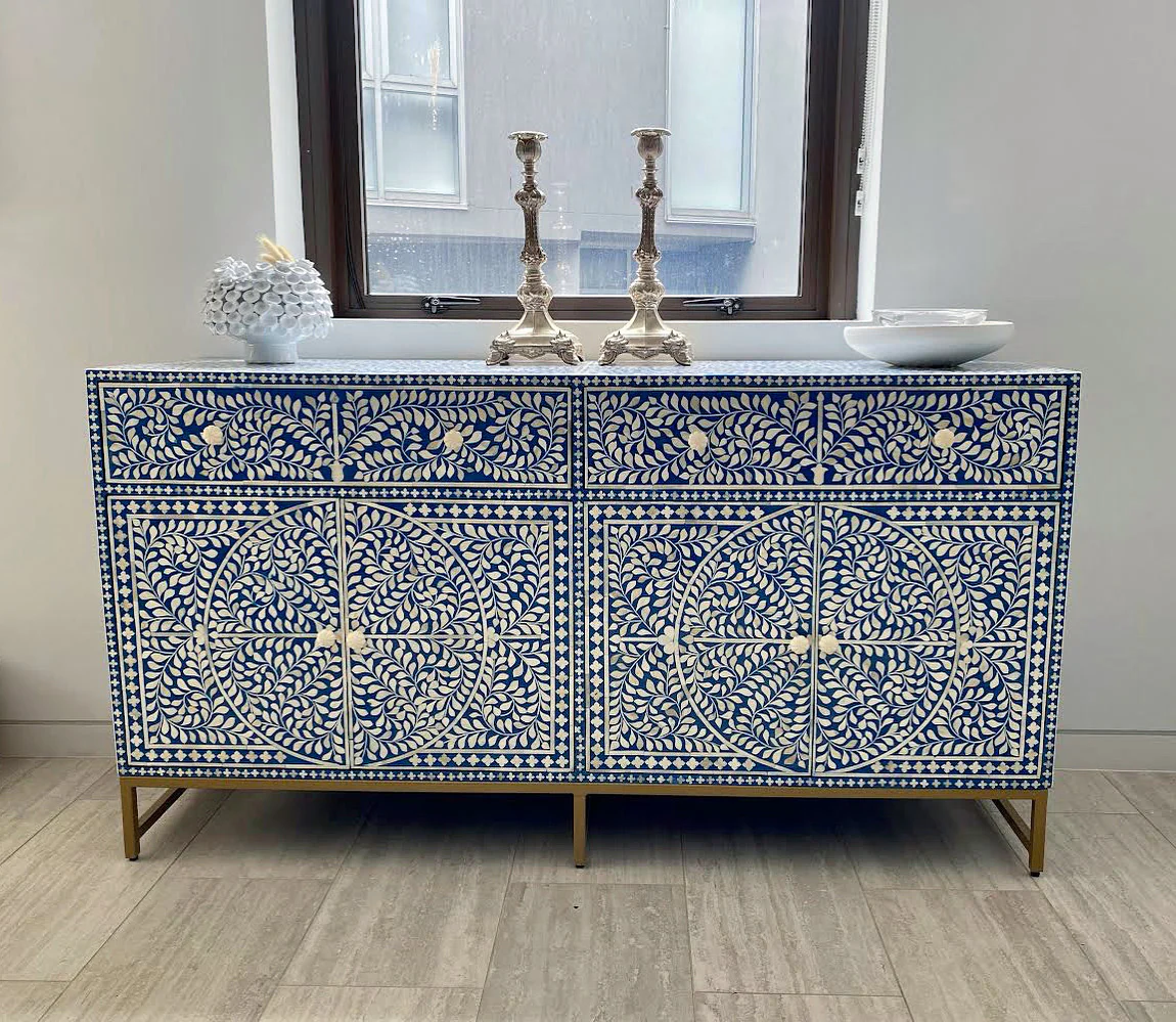 Bone Inlay Furniture Manufacturer & Exporter from India