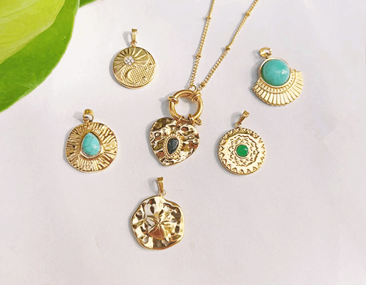 Custom Pendant Necklaces Manufacturer Personalized Jewelry Supplier Export