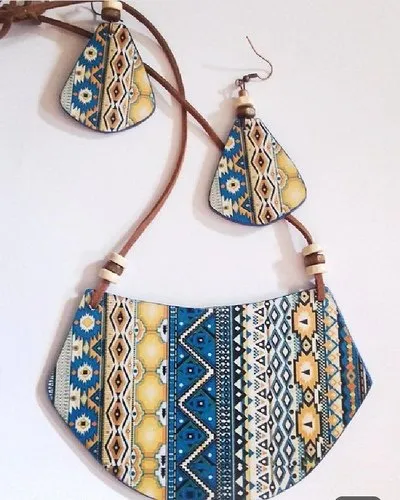 Fabric jewellery Manufacturer Textile jewellery Supplier Export