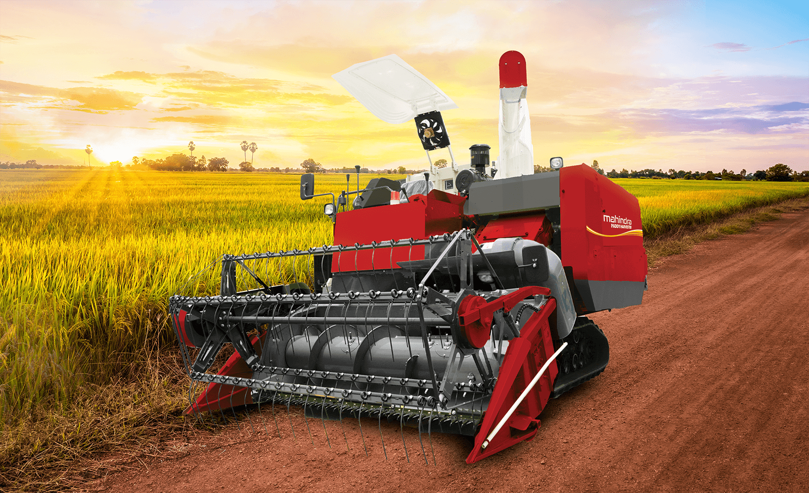Modern Combine Harvester for Crop Efficiency
