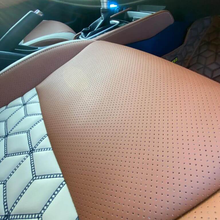 Perforated Leather Seats