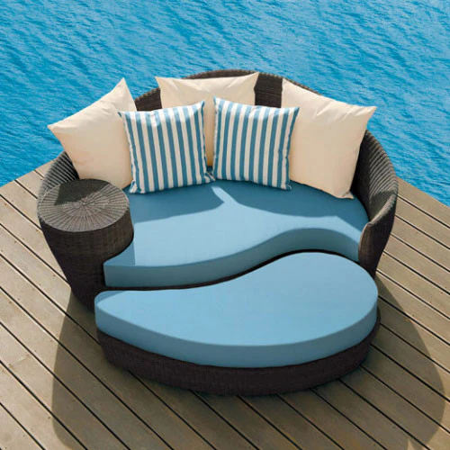 Premium Outdoor Daybed Custom Design Resort Furniture