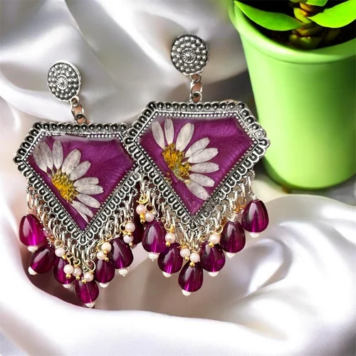 Resin Earrings Manufacturer Designer Resin Jewelry Supplier Export