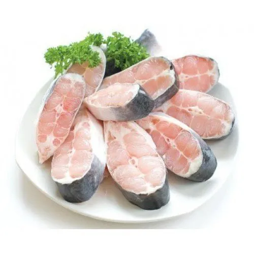 Seer Fish Steaks Vacuum Packed Frozen Export Supplier