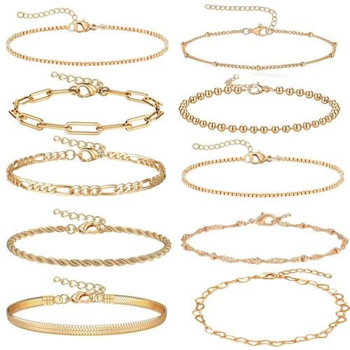 Stackable Gold Jewelry Manufacturer Layered Gold Supplier Export