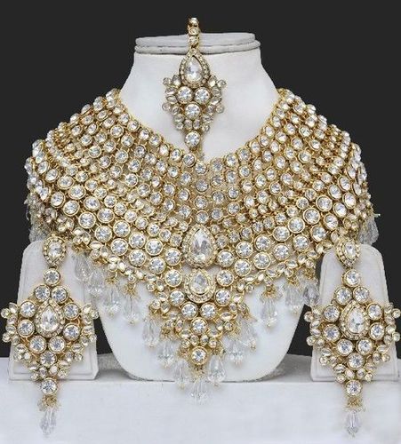 Wedding Jewelry Sets for Bride Manufacturer Heavy Bridal Jewelry Export