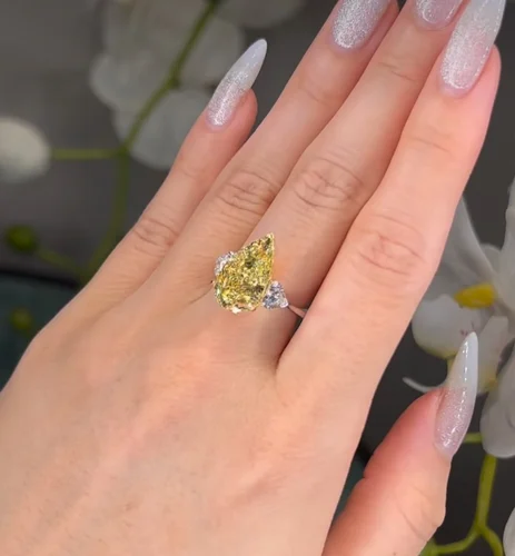 Yellow Diamond Jewelry Manufacturer Fancy Yellow Diamond Supplier
